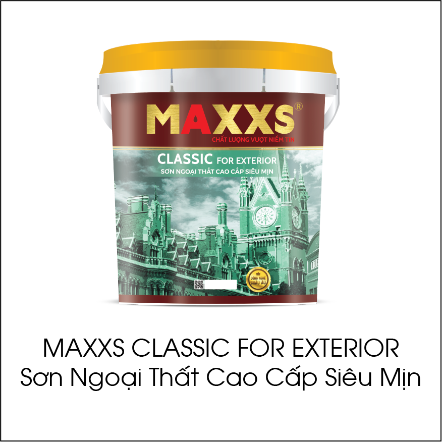 Maxxs Classic For Exterior sơn ngoại thất cao cấp siêu mịn - Công Ty Cổ Phần Sơn Maxxs Việt Nam
